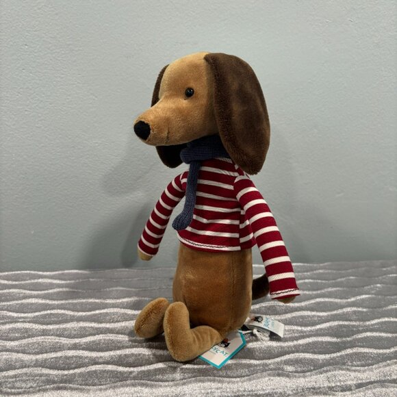 RARE Jellycat Beatnik Buddy Sausage Dog BNWT - Picture 3 of 7